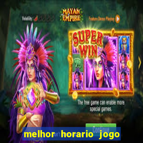 melhor horario jogo fortune rabbit